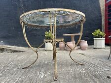 round glass table patio for sale  CHESHAM