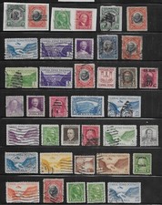38 selos de zona do canal com verso de livro de álbum antigo de qualidade, usado comprar usado  Enviando para Brazil