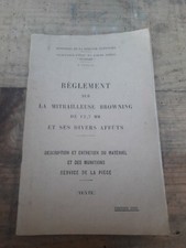 Livret reglementaire instructi d'occasion  Vitry-le-François
