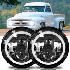 Par de faróis de LED projetor 7" compatível com Ford F 100 Pickup 1953 1954 1955 1956 1957 comprar usado  Enviando para Brazil