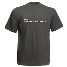 One mens slogan for sale  LONDON