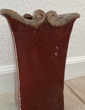 Burgundy flower vase for sale  Folsom