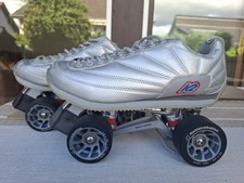 Rollschuhe silber damen gebraucht kaufen  Sandhausen