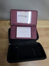 Console Nintendo DSi XL Aus, cabo de carregamento e estojo borgonha funcionando comprar usado  Enviando para Brazil