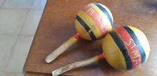 Maracas bois peint d'occasion  Vidauban