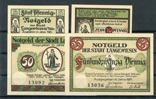 Langewiesen scheine notgeld gebraucht kaufen  Bremen