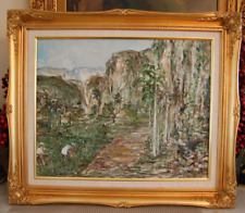 Original framed oil for sale  Miami