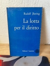 Rudolf jhering lotta usato  Roma