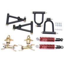 Conjunto de suspensão dianteira + kit de substituição de braço oscilante de choque para quadriciclo quadriciclo quadriciclo Go Kart comprar usado  Enviando para Brazil