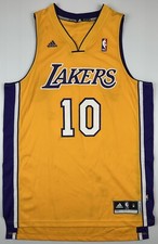 Camiseta de basquete Steve Nash Los Angeles Lakers Adidas amarela média NBA comprar usado  Enviando para Brazil