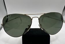 Usado, Óculos de sol Ray-Ban Cockpit Aviator RB3362 001 56-14. Templo de 140 mm. Lente 55 mm. comprar usado  Enviando para Brazil