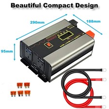 Power inverter 24v for sale  ASHBY-DE-LA-ZOUCH