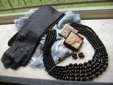 Vintage collana jais usato  Colle di Val d'Elsa