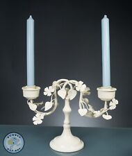 Two candle candelabra for sale  WARE