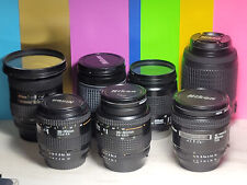 ,, lente Nikon AF AF-S Nikkor 28mm 50mm 85mm 135mm 200mm zoom 18-55mm 55-200mm comprar usado  Enviando para Brazil