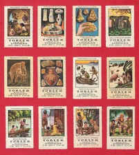 Poster stamps prehistory d'occasion  Saint-Genis-Pouilly