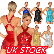 Womens sequins leotard for sale  SWANSEA
