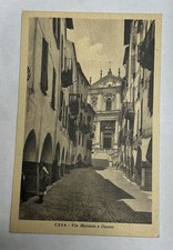 Cartolina ceva via usato  Genova