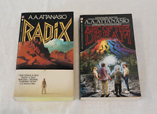 A.A. Attanasio Book Lot of 2 - Radix, Arc Of The Dream comprar usado  Enviando para Brazil