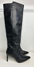 Reiss black leather for sale  DARWEN