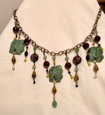 Collana etnica vintage usato  Firenze