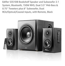 Edifier s351db bluetooth for sale  BRADFORD