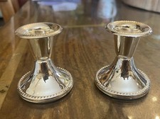 Pair small chrome for sale  DOWNHAM MARKET