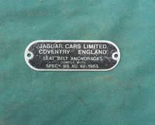 Jaguar seat belt for sale  THETFORD