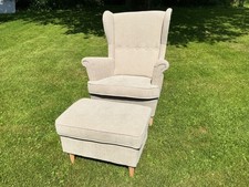 Hrensessel hocker beige gebraucht kaufen  Mudenbach, Niederwambach