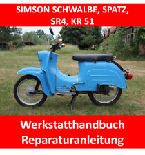 Werkstatthandbuch simson schwa gebraucht kaufen  Hamburg