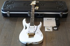 Guitarra 2007 Ibanez Team J-Craft Steve Vai Signature JEM7V branca HSH + OHSC, usado comprar usado  Enviando para Brazil