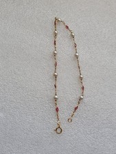 Bracelet perles 18k d'occasion  Sevran