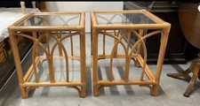 Pair vintage bamboo for sale  STAINES-UPON-THAMES