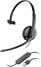 Fone de Ouvido Plantronics Blackwire C310-M Mono Preto Headband Computador USB 85618-21, usado comprar usado  Enviando para Brazil