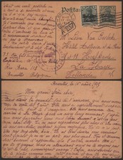 Belgium wwi 1915 d'occasion  Belgique