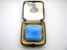 Guilloche enamel blue for sale  ENFIELD