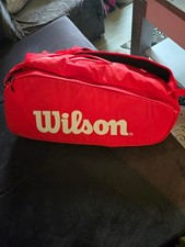 Tennistasche wilson rot gebraucht kaufen  Wesendorf