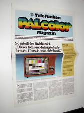 Vintage telefunken palcolor gebraucht kaufen  Kahl a.Main