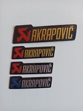 Adesivo stickers akrapovic usato  Due Carrare
