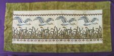 TAPEÇARIA ANTIGA BORDADA À MÃO TAPETE DE PAREDE DECORATIVO comprar usado  Enviando para Brazil