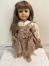 Usado, Boneca Pleasant Company American Girl 96 18" olhos de avelã/cabelo castanho com roupa comprar usado  Enviando para Brazil