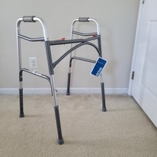 Drive Folding Walker Bariatric 500 libras, sem rodas, ajuste de altura de 4 pernas comprar usado  Enviando para Brazil