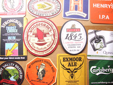 Vintage beer mats for sale  LUTON