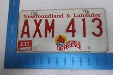Newfoundland labrador license for sale  Castleton
