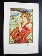 Gravure impression 1905 d'occasion  Lunéville