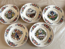 Assiettes plates sarreguemines d'occasion  Fegersheim