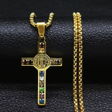 Kreuz edelstahl strass gebraucht kaufen  Deutschland