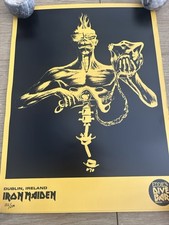 IRON MAIDEN 2025 EDDIE'S DIVE BAR PÔSTER OFICIAL DUBLIN IRLANDA NA MÃO ÚLTIMO 1 comprar usado  Enviando para Brazil