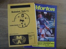 Meadowbank thistle first for sale  EDINBURGH
