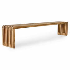 Hkliving slatted bank gebraucht kaufen  Berlin